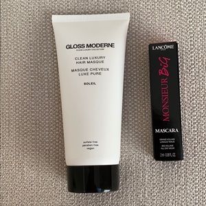 2 items-Hair Masque, Lancôme Mascara